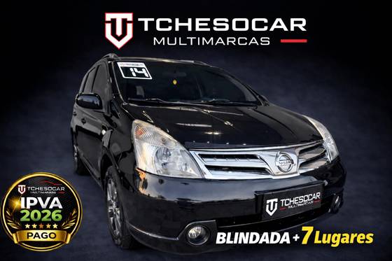 NISSAN GRAND LIVINA 1.8 SL 16V FLEX 4P AUTOMÁTICO